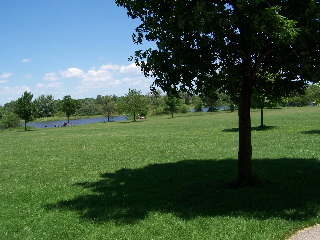 Poplar Creek trail at Bode Lake